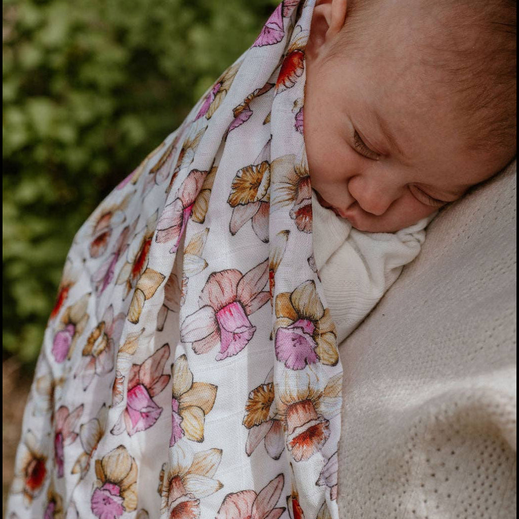 Psalm 27 Muslin Swaddle