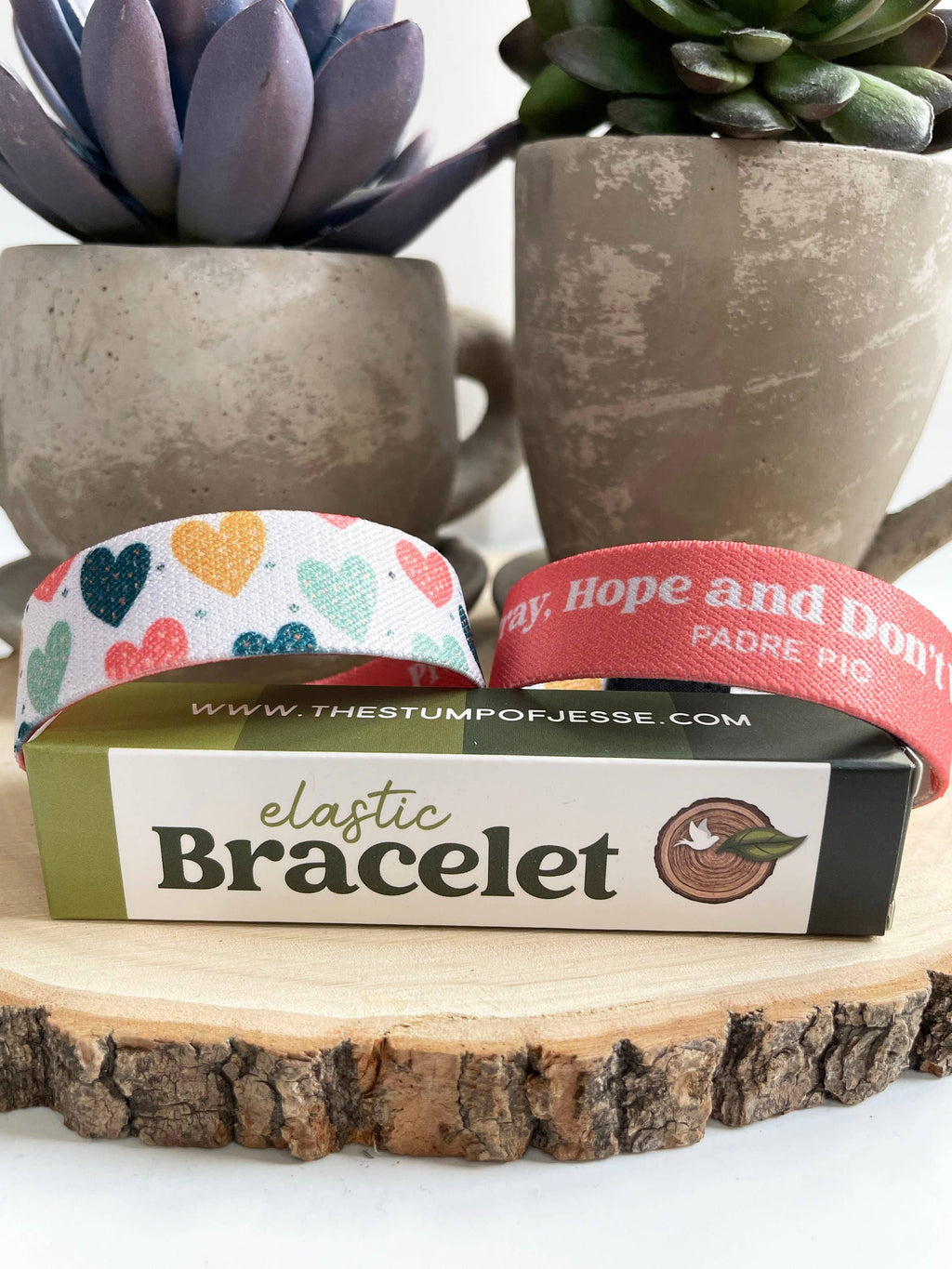 Padre Pio | Reversible Elastic Bracelet
