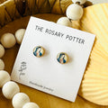 Our Lady of Guadalupe Polymer Clay Stud Earrings 