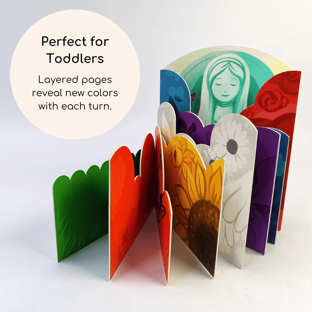 Mary's Colorful Garden Board Book