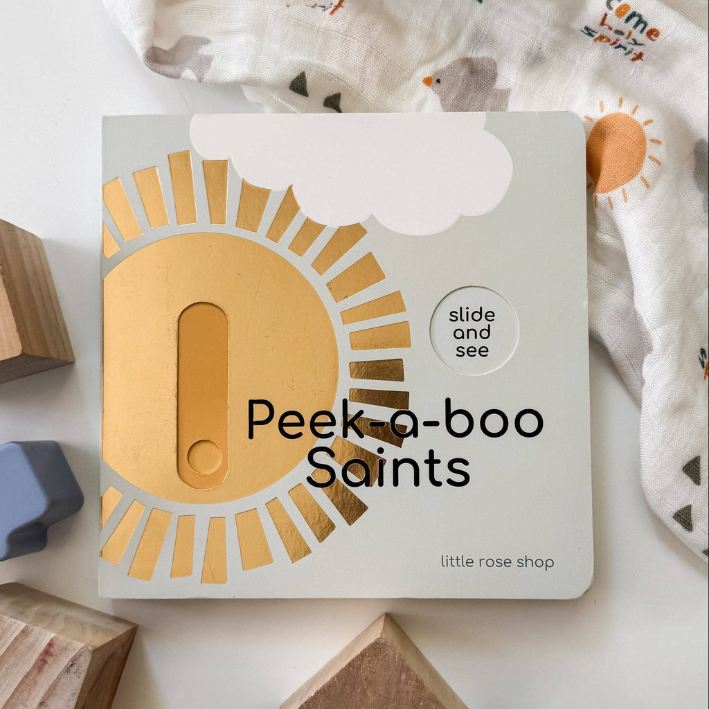 Peek-a-boo Saints Catholic Board Book