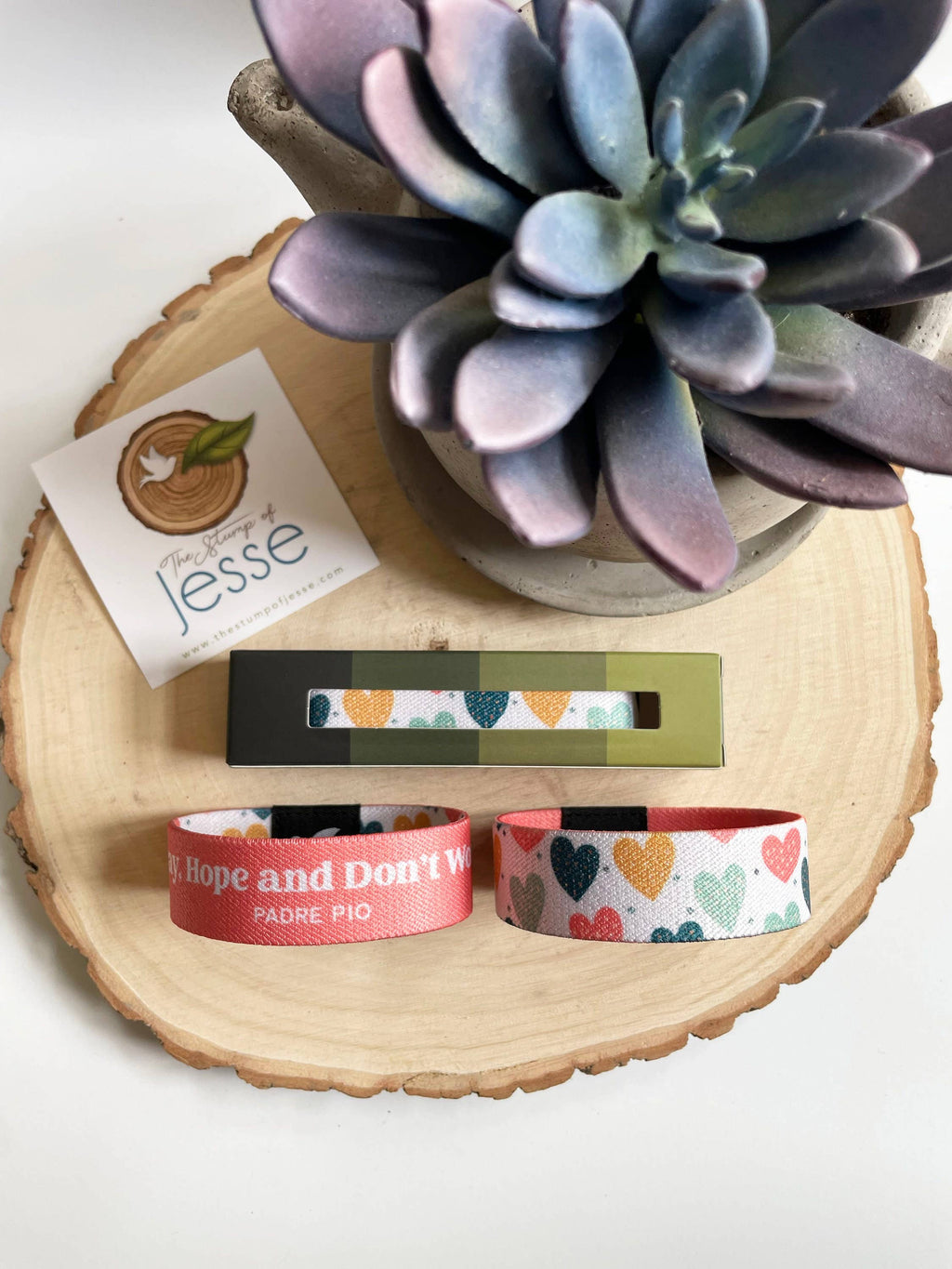 Padre Pio | Reversible Elastic Bracelet