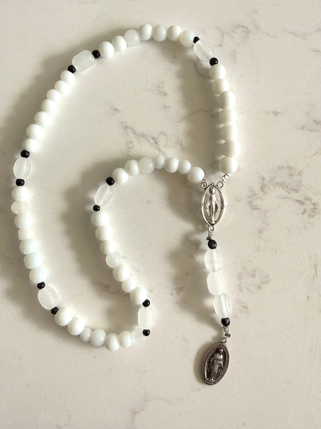 Seven Sorrows of Mary Rosary — Handcrafted by Sister Anna Maria, O.P.