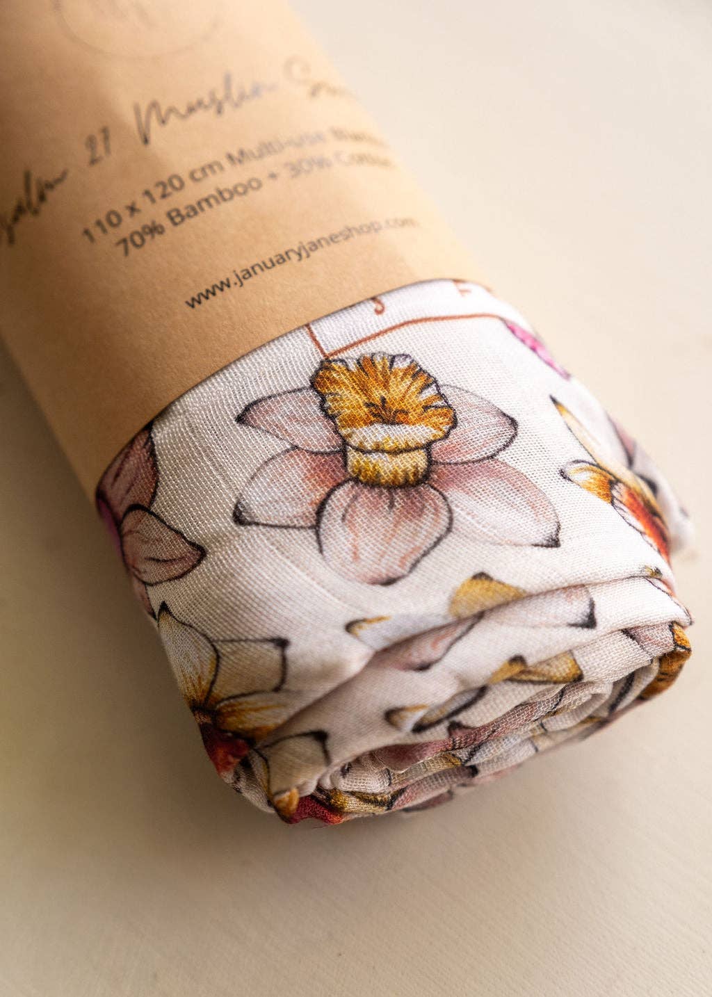 Psalm 27 Muslin Swaddle