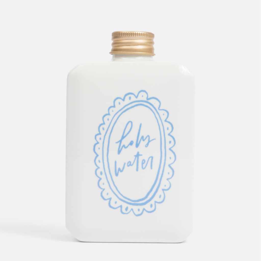 Ceramic Holy Water Bottle