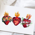 Hearts of the Holy Family (5x7)