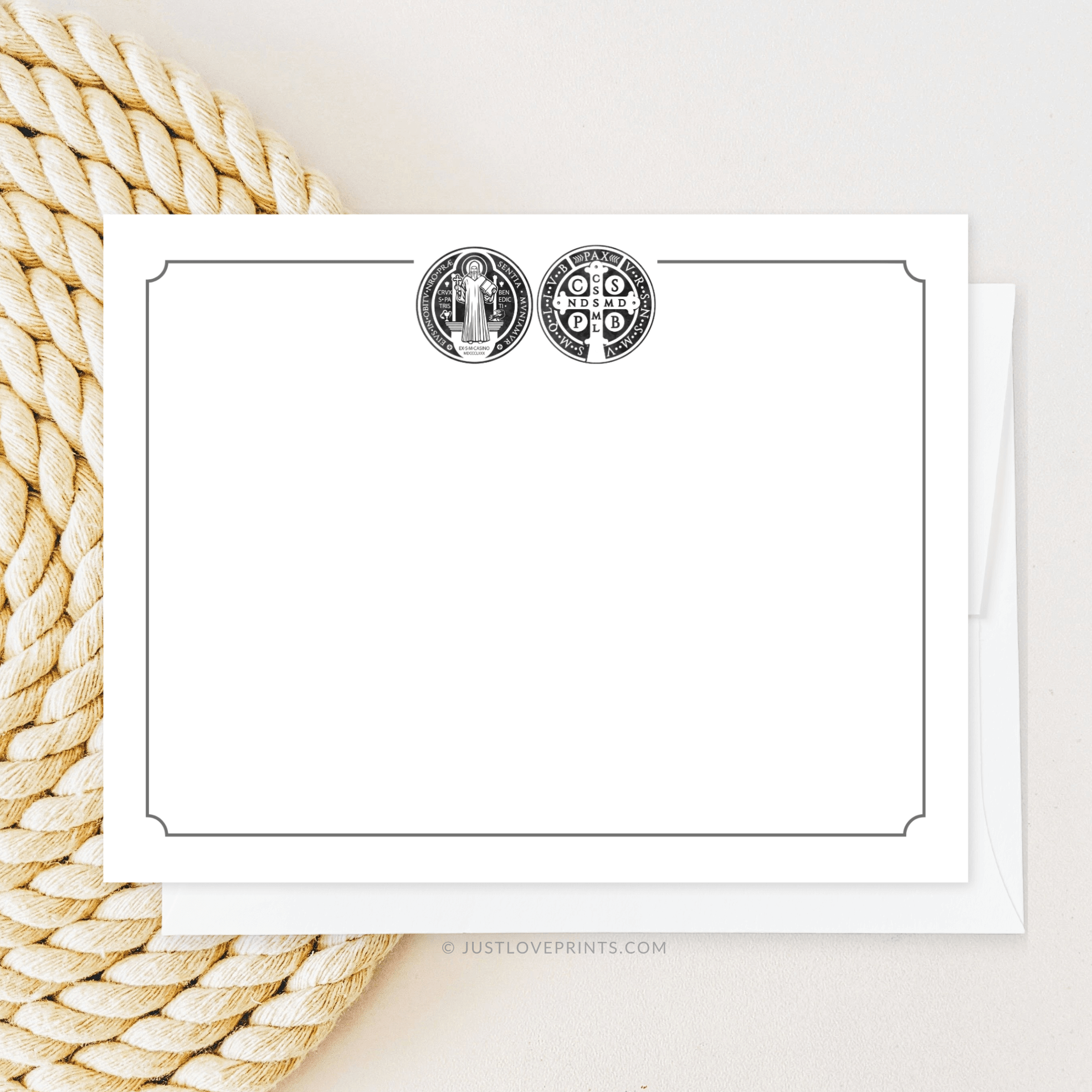St. Benedict Medal Note Card Pack