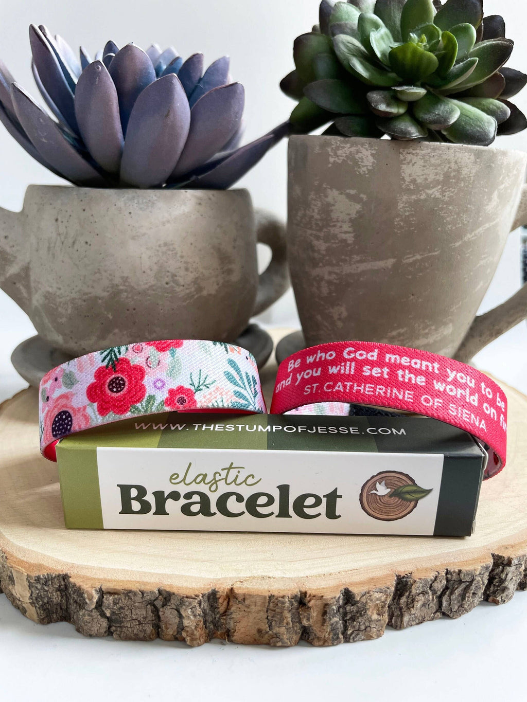 St. Catherine of Siena | Reversible Elastic Bracelet