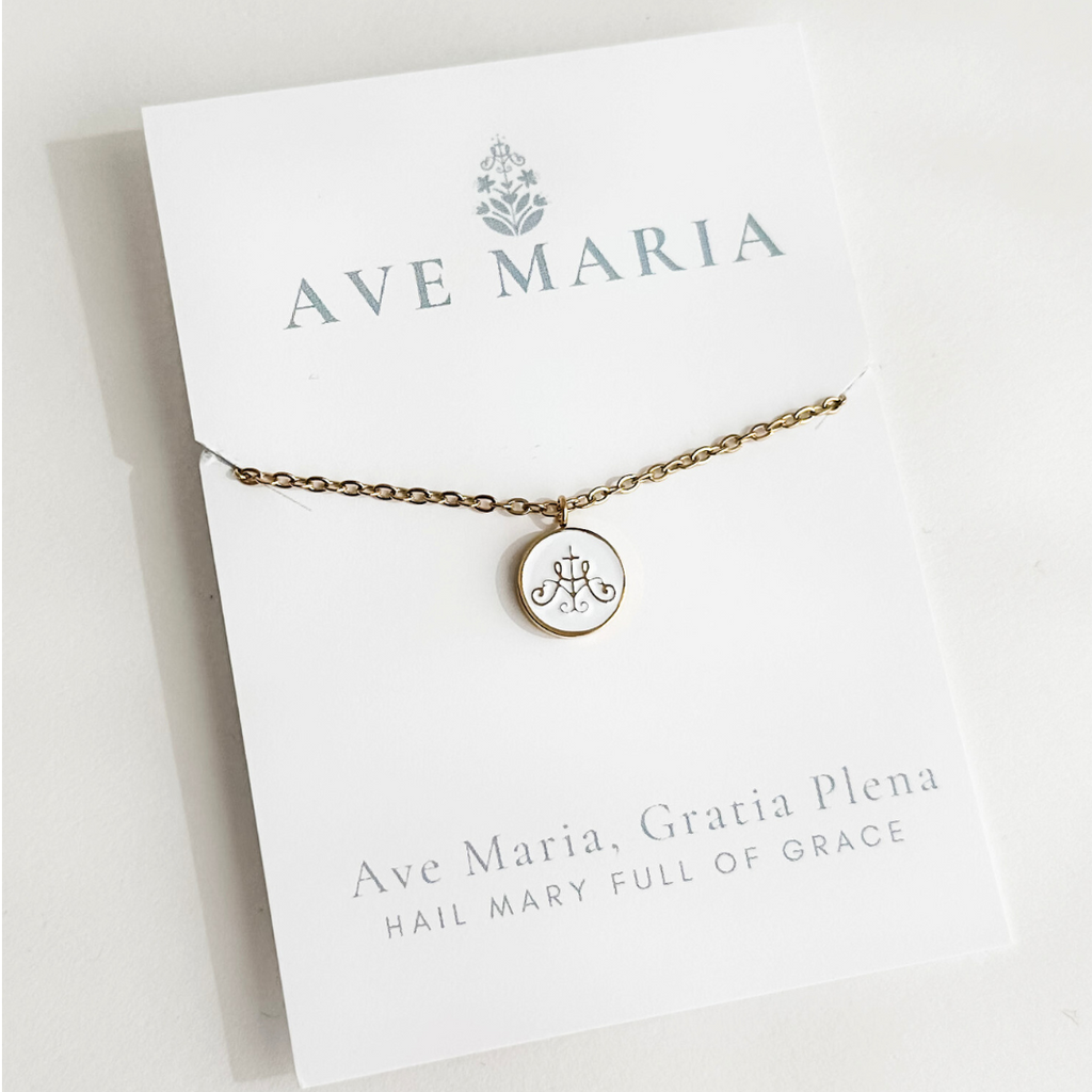 Ave Maria Necklace